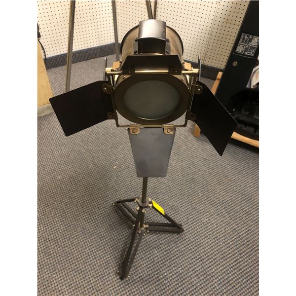 Reproduction Movie Stage Light with three lights - approx. 43in tall