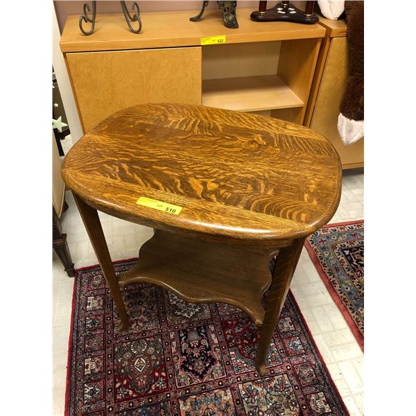 Vintage Oak Hallway Table - approx. 28in x 21in x 30in