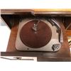 Image 3 : Vintage VIKING Stereo Cabinet with slide out turntable and Radio.  Also has two bottom storage cupbo