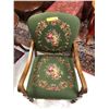 Image 1 : Antique Needlepoint Armchair - approx. 22in x 26in x 36in