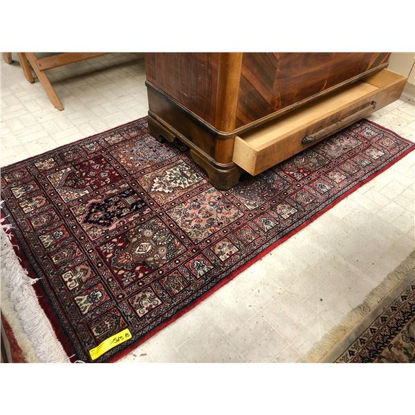 Area Carpet with Fringed Ends  approx. 60in x 36in