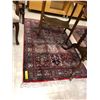 Image 1 : Area Carpet with Fringed Ends - approx. 60in x 36in