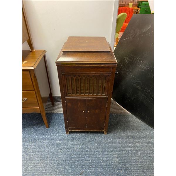 Antique Turntable by Symphony - approx. 18in x 20in x 36in