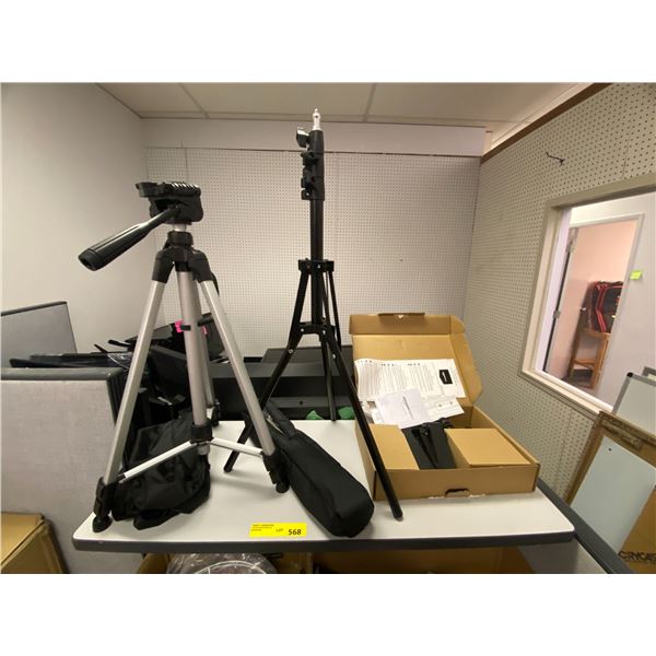 Two Camera Tripods
