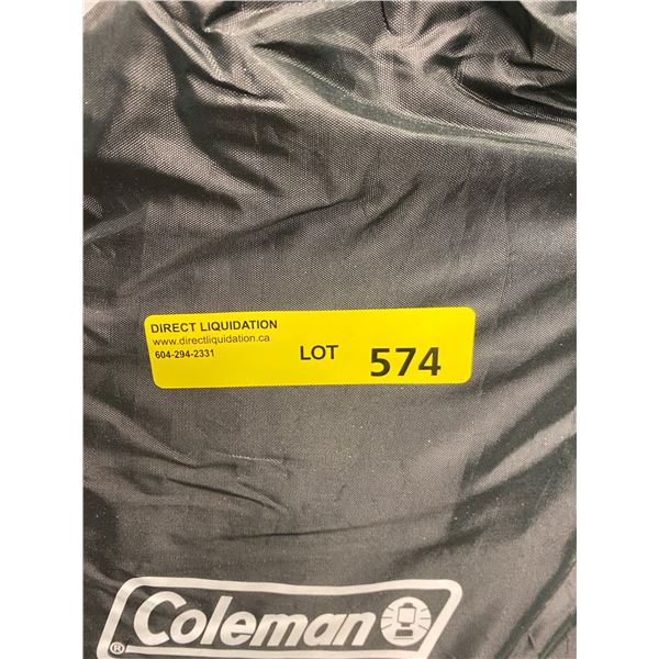 Coleman Full/Double Single High Air Bed w/ built in compressor