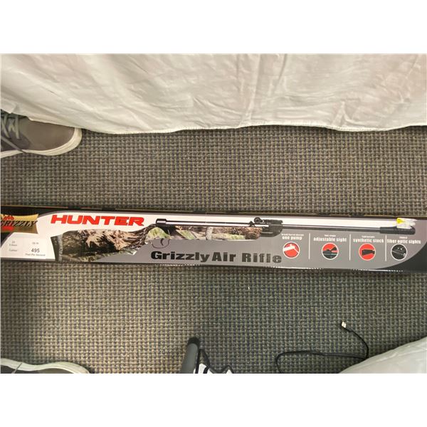 Grizzly Outdoors - Hunter - Grizzly Air Rifle - .22 caliber, 495 feet per second - new in box