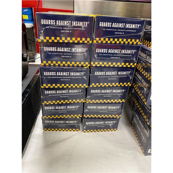 Lot of 24 - Guards Against Insanity Card Game - new in box