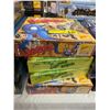 Image 1 : Lot of 4 -  Board Games - Voll Pfosten - a rapid reaction game x 2 / Piggyback Brigade x 2 -  new in