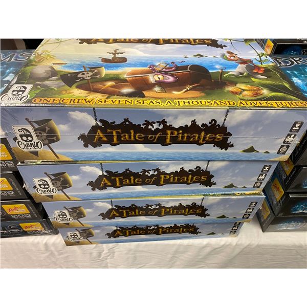Lot of 4 - Board Games - A Tale of Pirates - new in box