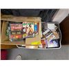 Image 1 : Two Boxes/Tub of Misc. Videos and CDS including Pride & Prejudice, Mr. Bean & Astaire & Rogers Colle