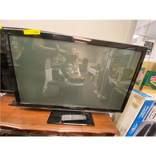 Panasonic Viera Flat Screen TV with Remote - 42in