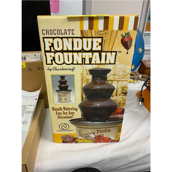 Chocolate Fondue Fountain by Charlescraft