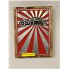Image 1 : Roadster Car - Wood Reproduction Sign - approx. 11 1/2in x 15 1/2in