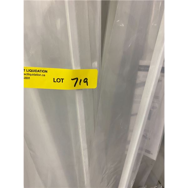 Group of approx. 18 Curtain Rods