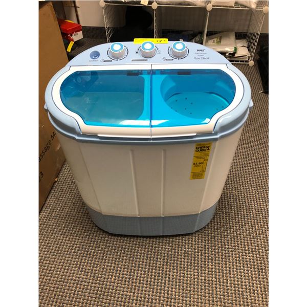 PYLE Pure Clean Home Diaper Washing Machine - Model PUCWM22 - Twin Tub Design