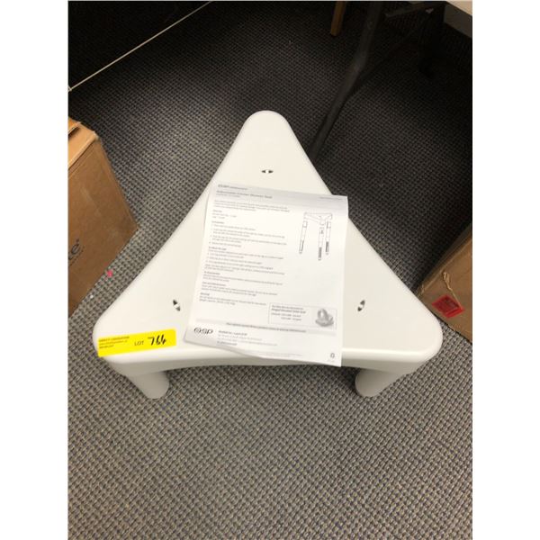 Corner Adjustable Shower Seat by SP Ableware