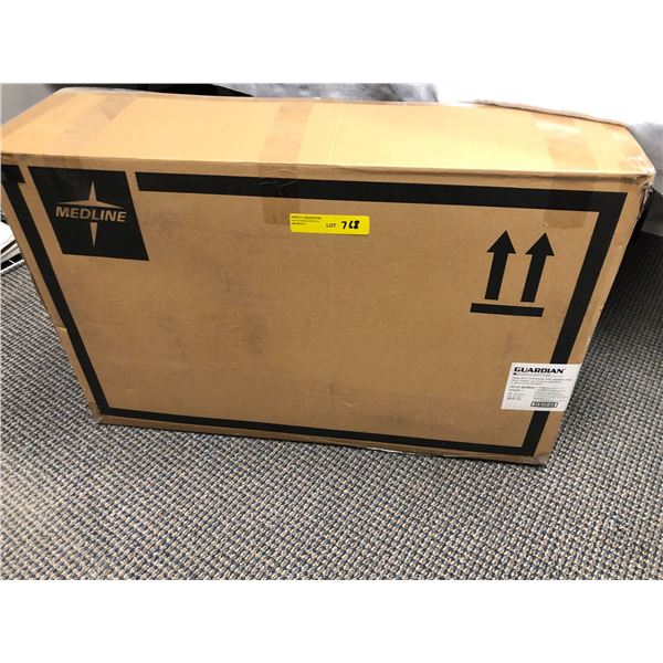 Medline GUARDIAN Drop Down Commode with Padded Seat