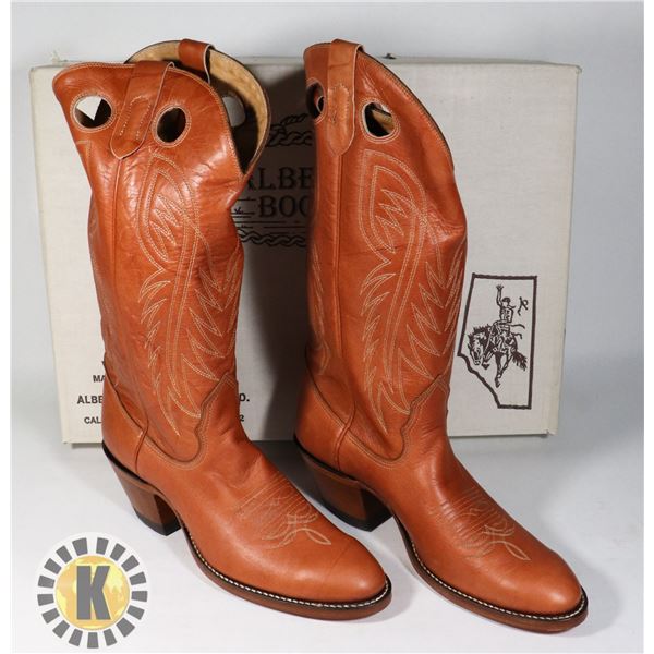 NEW MADE IN ALBERTA COWBOY BOOTS