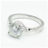 Image 5 : SV6-91 SILVER CERTIFIED MOISSANITE SIZE 6.5