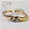 Image 2 : JS130-686 10K  DIAMOND(0.02CT) RING SIZE 6.5