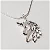 Image 2 : SILVER 19" NECKLACE