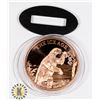 Image 1 : PURE COPPER 1-OZ .999 FINE THE ICE AGE GIANT SLOTH