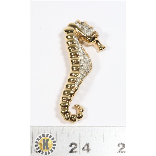 930-109 SEAHORSE BROOCH