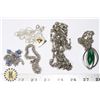 Image 1 : BAG OF ASSORTED FASHION JEWELRY