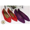 Image 1 : TWO SIZE 8 WOMEN FLAT SHOES