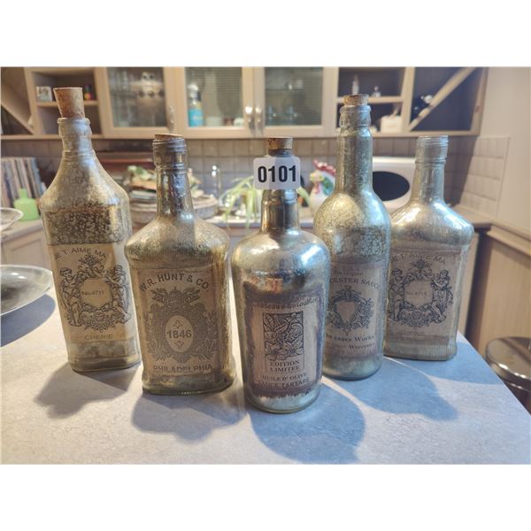 Decorative Corked Bottles Beck Auctions Inc.