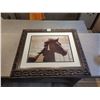 Image 1 : Horse Photograph in Ornate Frame