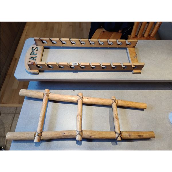 Caps Wall Organizer and Decorative Ladder (Mexico)