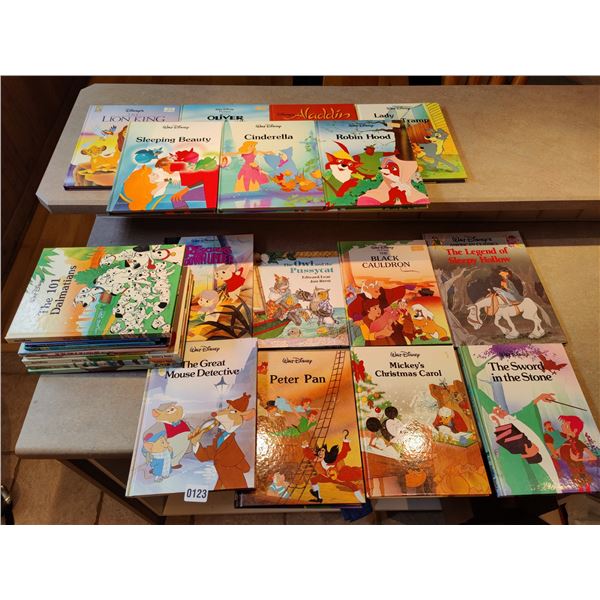 Collection of 24 Disney Children's Books