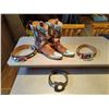 Image 1 : Collection of Cowboy Belts & Buckles with Womens Cowboy Boots