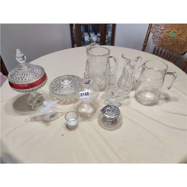 Collection of Crystal Glassware
