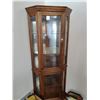 Image 1 : Corner China Cabinet with Light