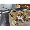 Image 2 : Collection of Small Brass Animal Statues