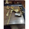Image 1 : Brass Swan Bowls, Candle Holders & Shoe Horn