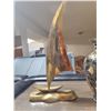 Image 3 : Brass Sail Boat Statue & Ornate Vase
