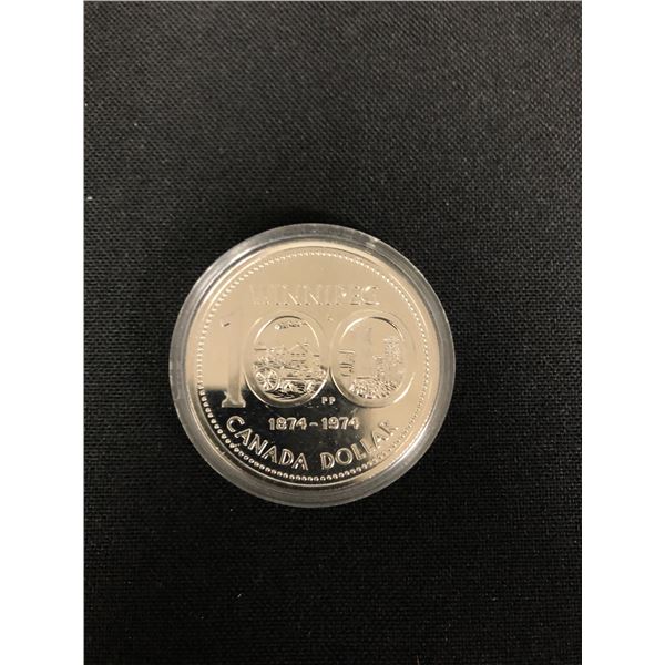 1974 CANADIAN SILVER DOLLAR PROOF UNCIRCULATED