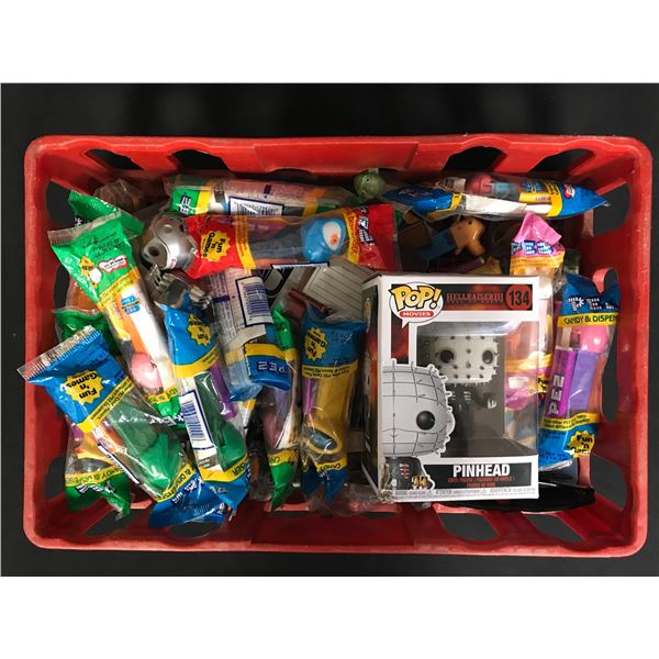 LARGE PEZ DISPENSERS LOT