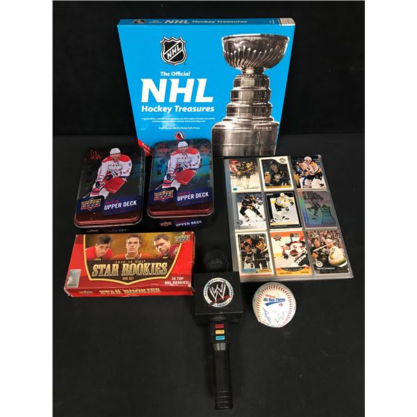 SPORTS COLLECTIBLES LOT