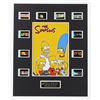 Image 1 : "The Simpsons" LE 8x10 Custom Matted Original Film / Movie Cell Display