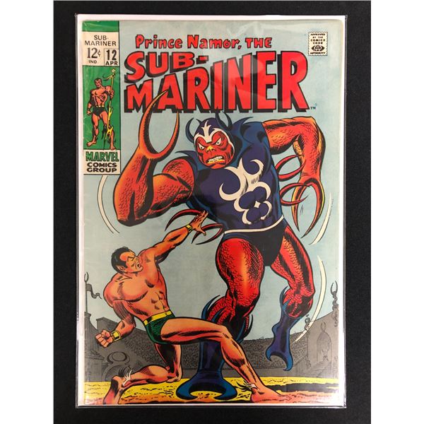 PRINCE NAMOR, THE SUB-MARINER #12 (MARVEL COMICS)