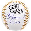 Image 1 : Andre Dawson Autographed Official MLB Gold Glove Logo Baseball Montreal Expos "8x GG" (Beckett)