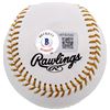 Image 2 : Andre Dawson Autographed Official MLB Gold Glove Logo Baseball Montreal Expos "8x GG" (Beckett)