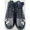 Image 2 : TYLER LOCKETT SIGNED UNDER ARMOUR FOOTBALL CLEATS (MILLCREEK COA)