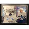 Image 1 : 2020-21 UPPER DECK SUPER SCRIPTS ZACH HYMAN AUTOGRAPH