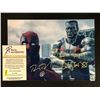 Image 2 : RYAN REYNOLDS AND STEFAN KAPICIC SIGNED DEADPOOL 8 X 10 (RA COA)