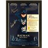 Image 2 : MICHAEL KEATON & MICHELLE PFEIFER SIGNED 8X10 BATMAN POSTER (RA COA)